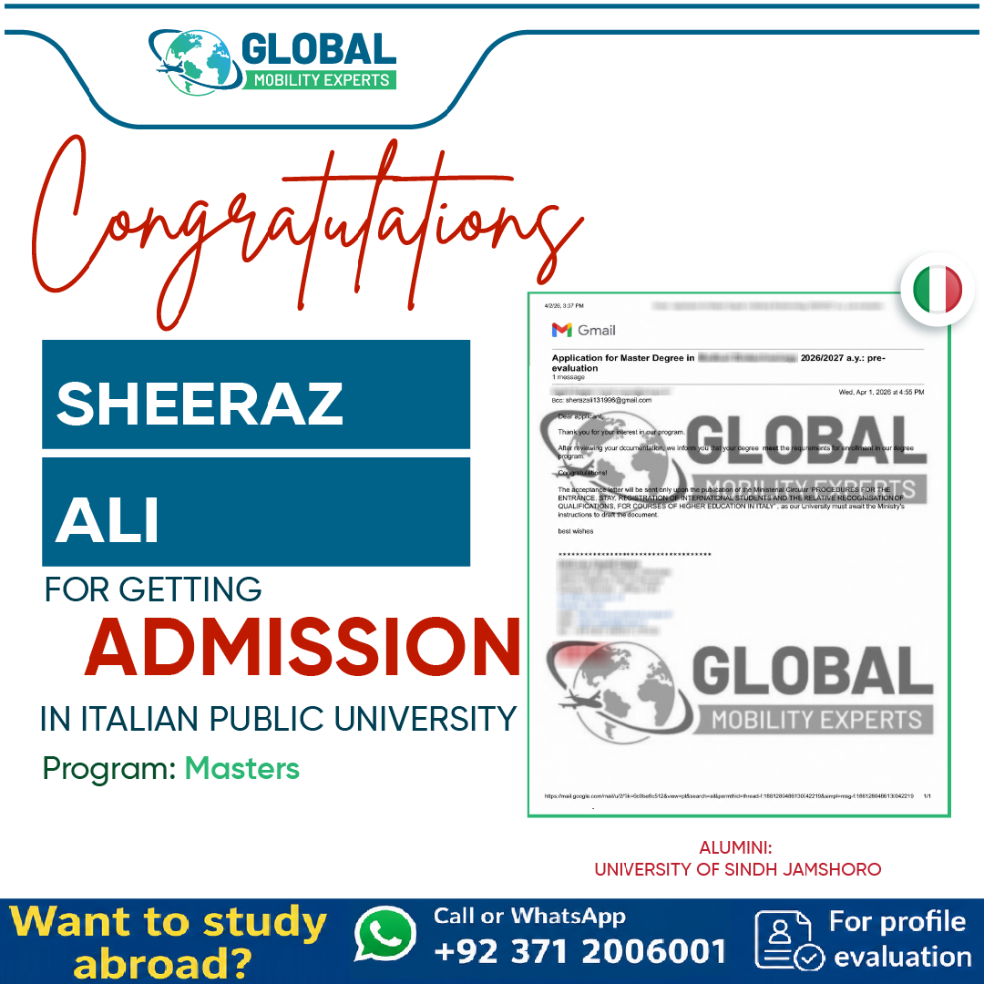 Admission SHERAZ